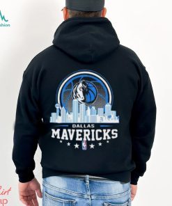 NBA City Skyline Dallas Mavericks T shirt