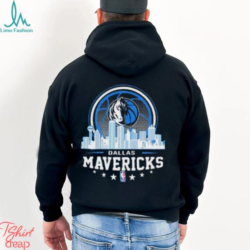 NBA City Skyline Dallas Mavericks T shirt