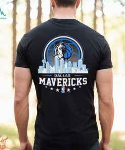 NBA City Skyline Dallas Mavericks T shirt