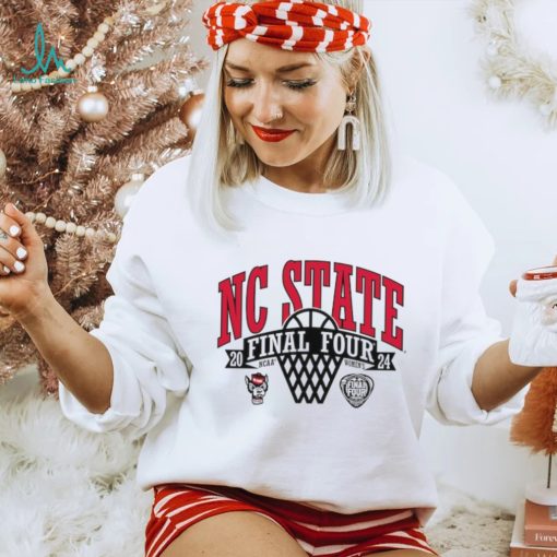 NC State Wolfpack Blue 84 Women’s 2024 NCAA Women’s Basketball Tournament March Madness Final Four Oversized Long Sleeve T Shirt