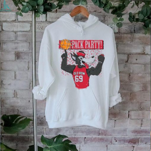 NC State Wolfpack Pack Party Basketball T Shirt