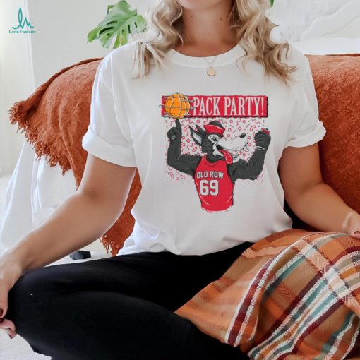 NC State Wolfpack Pack Party Basketball T Shirt