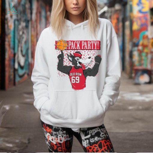 NC State Wolfpack Pack Party Basketball T Shirt