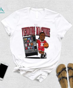 NC State Wolfpack basketball DJ Burns player caricature the vending machine shirt