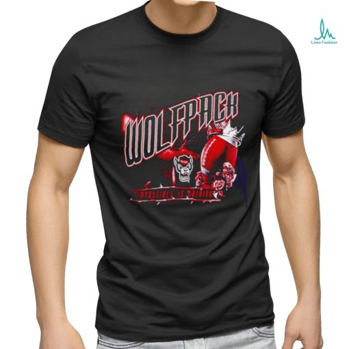 NC State Wolfpack impossible is nothing shirt