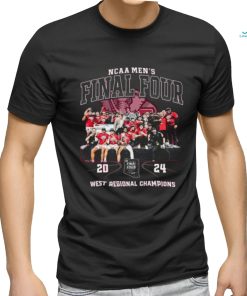 NCAA Men’s Final Four 2024 West Regional Champions Alabama Crimson Tide Shirt
