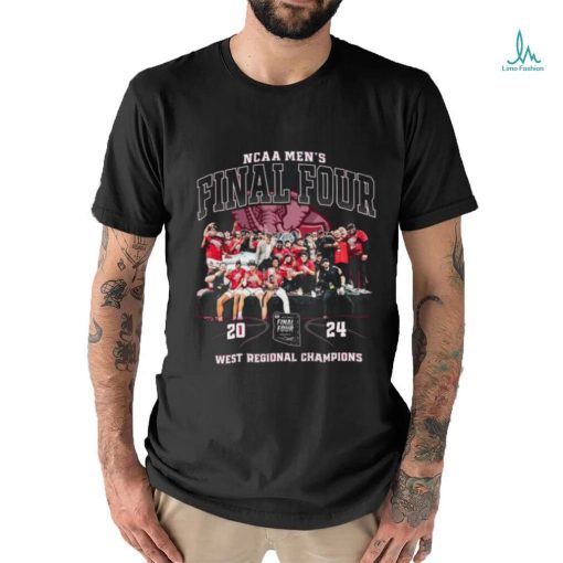 NCAA Men’s Final Four 2024 West Regional Champions Alabama Crimson Tide Shirt