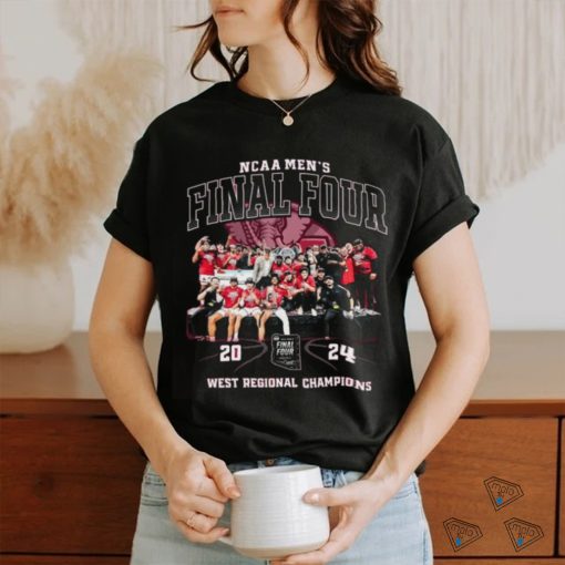NCAA Men’s Final Four 2024 West Regional Champions Alabama Crimson Tide Shirt