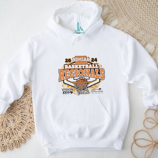 NDHSAA Basketball Regionals 2024 logo shirt