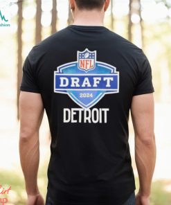 NFL 2024 Detroit Draft Big Logo Vintage T Shirt