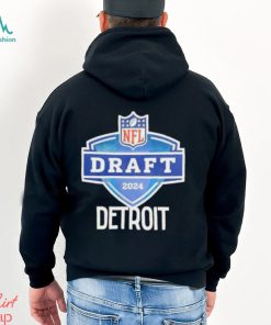 NFL 2024 Detroit Draft Big Logo Vintage T Shirt