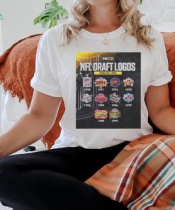 NFL Draft Logos From 1990 To 1999 T Shirt