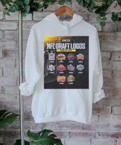 NFL Draft Logos From 1990 To 1999 T Shirt