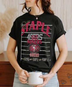 NFL x Staple Black San Francisco 49ers Throwback Vintage Wash T Shirt