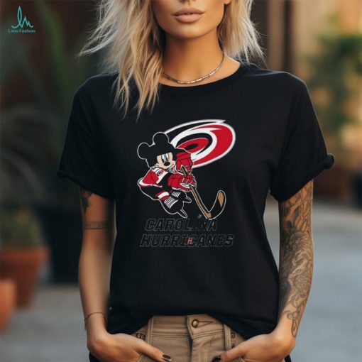 NHL Carolina Hurricanes Mickey Mouse Disney Unisex T Shirt