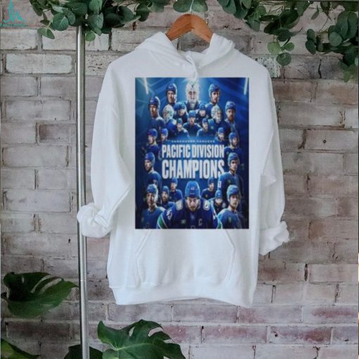NHL Vancouver Canucks 2024 Pacific Division Champions T Shirt