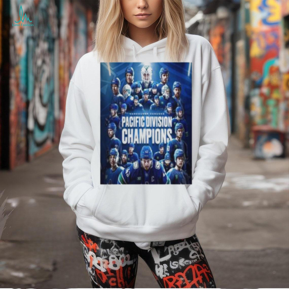 NHL Vancouver Canucks 2024 Pacific Division Champions T Shirt NHL Vancouver Canucks 2024 Pacific Division Champions T Shirt