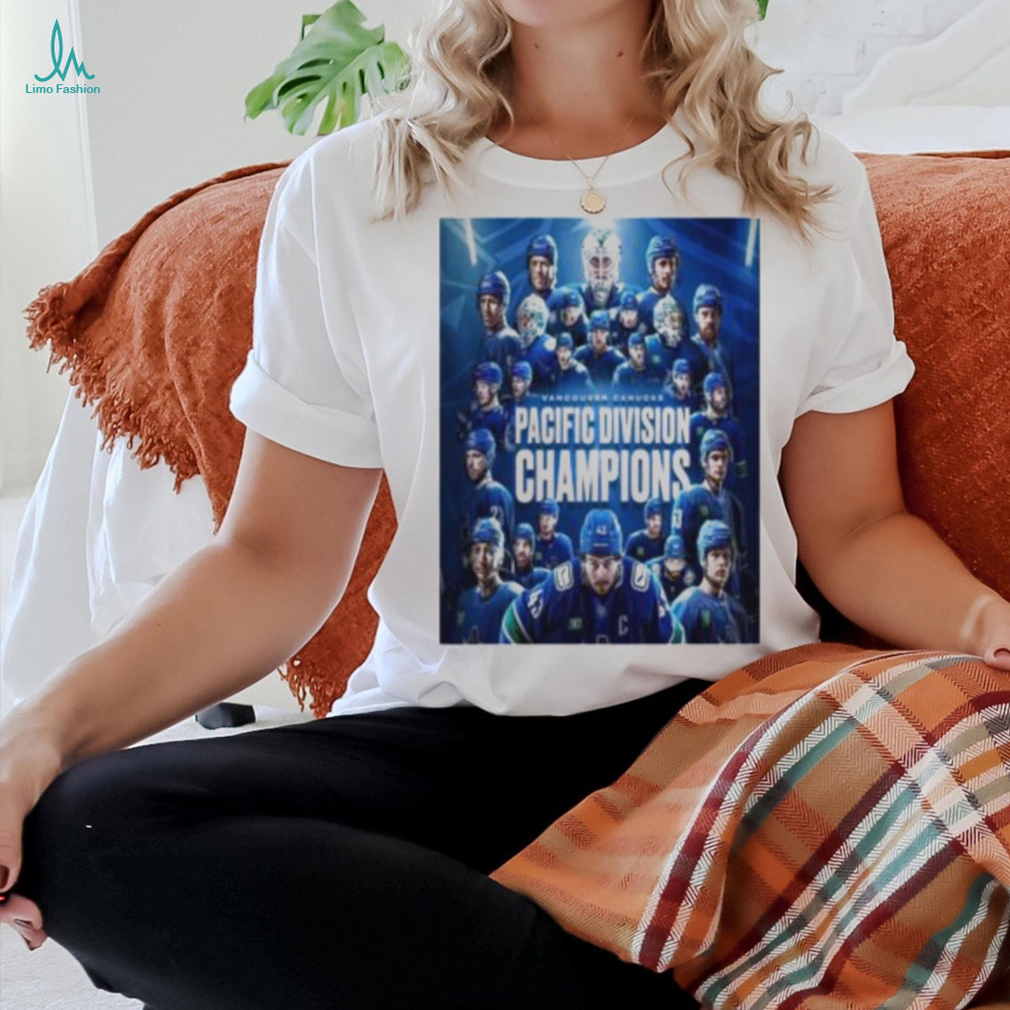 NHL Vancouver Canucks 2024 Pacific Division Champions T Shirt NHL Vancouver Canucks 2024 Pacific Division Champions T Shirt