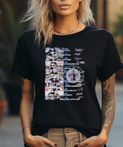 NHL Winnipeg Jets Ice Hockey Team Signatures T Shirt