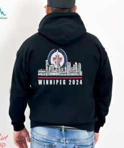 NHL Winnipeg Jets T Shirt, Winnipeg 2024 Skyline Shirt