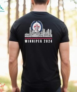 NHL Winnipeg Jets T Shirt, Winnipeg 2024 Skyline Shirt