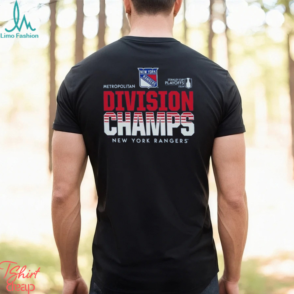 NHL Youth 2023 2024 Division Champions New York Rangers T Shirt NHL Youth 2023 2024 Division Champions New York Rangers T Shirt