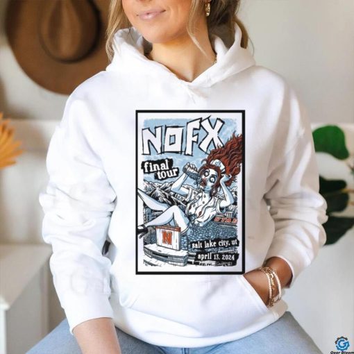 NOFX Salt Lake City, UT Tour 2024 Poster Shirt