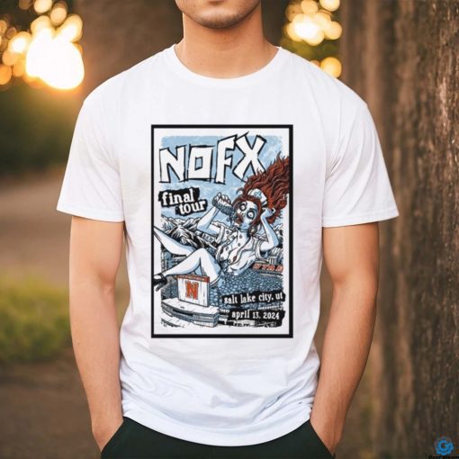 NOFX Salt Lake City, UT Tour 2024 Poster Shirt