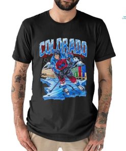 Nathan MacKinnon Colorado Avalanche hockey cartoon shirt