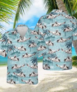 Navy Sikorsky Sh 3 Sea King Modern Design Button Down Hawaiian Shirt Trend Summer