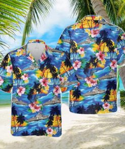 Navy USS Independence (LCS 2) Hawaiian Shirt US Navy Aloha Shirt