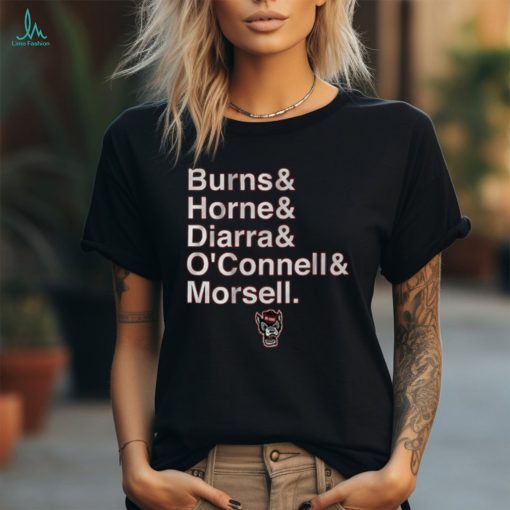 Nc State Basketball 2024 Starting 5 Shirt