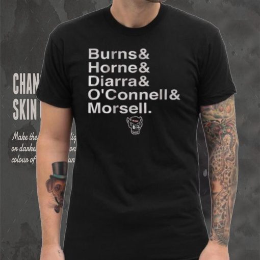 Nc state basketball 2024 starting 5 shirt