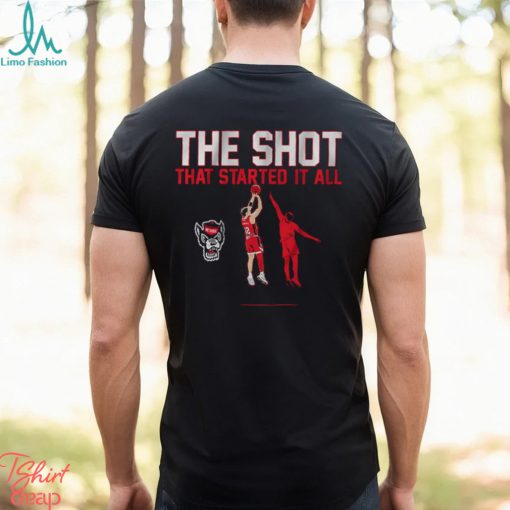 Nc state basketball  michael o’connell the shot that started it all shirt