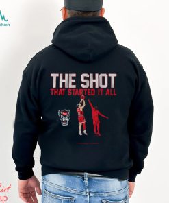 Nc state basketball michael o'connell the shot that started it all shirt