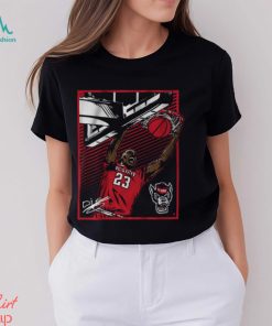 Nc state basketball mo diarra signature slam shirt