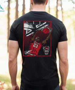 Nc state basketball mo diarra signature slam shirt