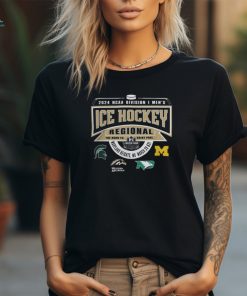 Ncaa Men's Ice Hockey Regional Maryland Heights Championship 2024 Black Official T Shirt