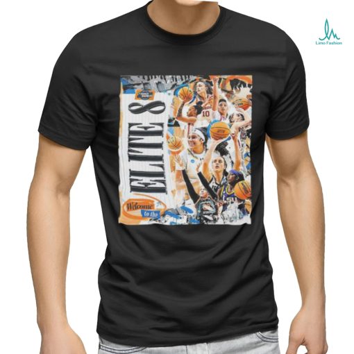 Ncaa march madness welcome to the elite 8 womens basketball essential shirt