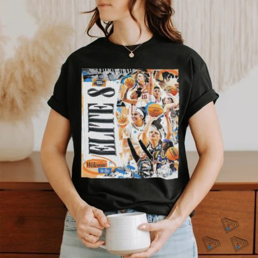 Ncaa march madness welcome to the elite 8 womens basketball essential shirt