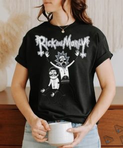 Nemonsclothing Black Metal Rick And Morty T Shirt