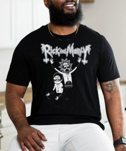 Nemonsclothing Black Metal Rick And Morty T Shirt