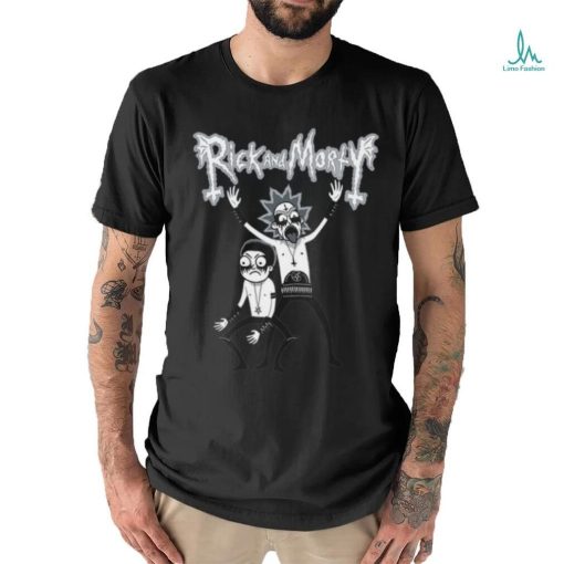 Nemonsclothing Black Metal Rick And Morty T Shirt