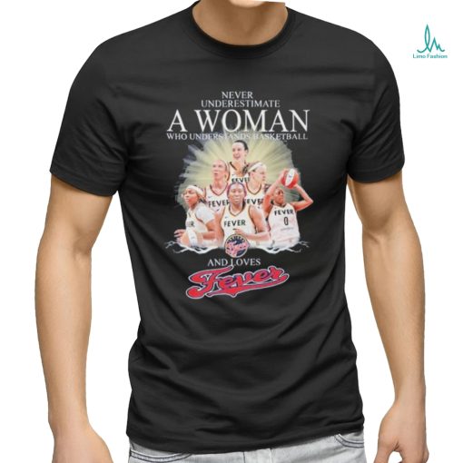 Never Underestimate A Woman Who Understands Basketball And Loves Fever Shirt