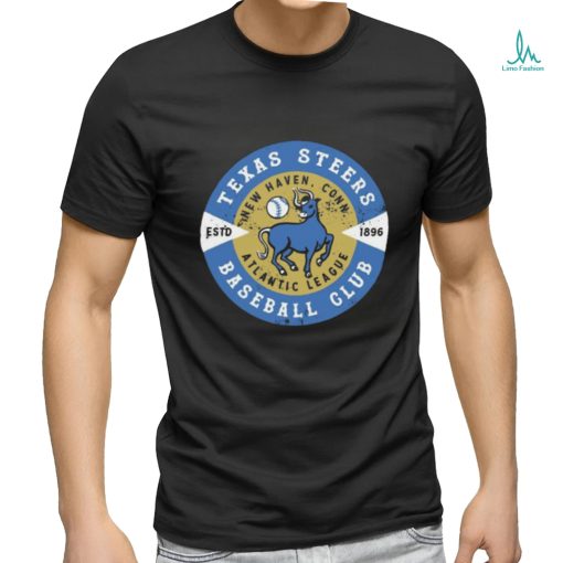 New Haven Texas Steers   Connecticut   Vintage Defunct Baseball Teams  shirt