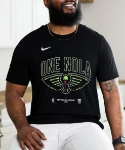 New Orleans Pelicans Nike One Nola 2024 NBA Playoffs Shirt