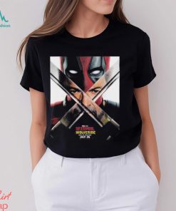 New Poster Deadpool and Wolverine Hughkatana Matata Theaters On July 26 2024 T Shirt