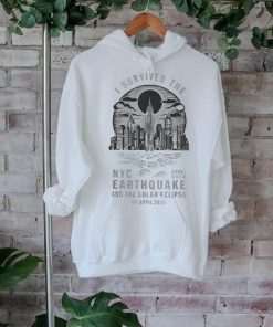 New York City Break I Survived The Nyc April 2024 Earthquake And The Solar Eclipse On April 2024 T shirt