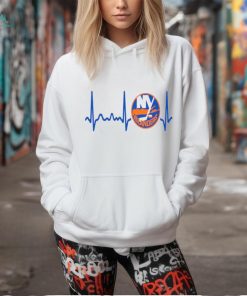 New York Islanders Heartbeat T Shirt, Heartbeat Hockey 2024 Shirt