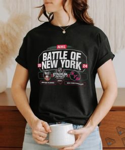 New York Islanders vs. New York Rangers 2024 NHL Stadium Series Matchup Shirts